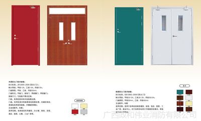 鋼質防火門現貨款 乙級消防通道專用，支持定制7天發貨